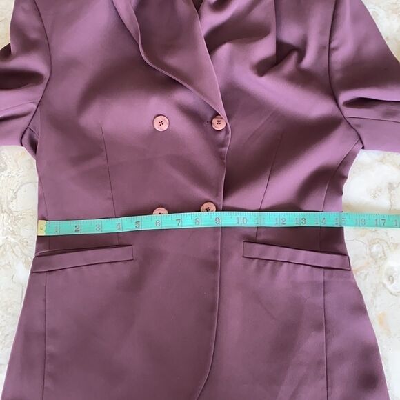 Gianfranco Laura Double Breasted Hooded Blazer - Picture 16 of 16